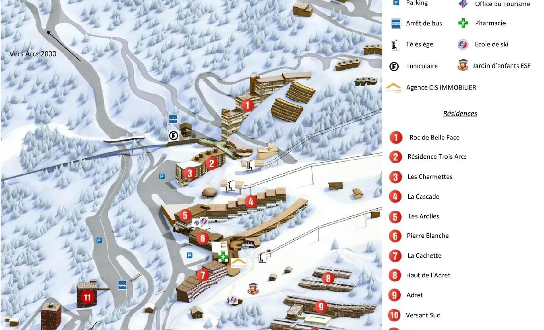 Residence Les Charmettes - Chaleureux Studio Pour 3 Personnes A Arc 1600, Avec Vue Sur Le Mont Blanc Et Proche Des Pistes Et Des Commerces Mae-2151 Les Arcs  Apartment Les Arcs (Savoie)